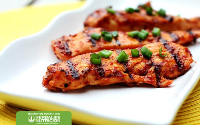 Pollo y pimienta cayena para adelgazar