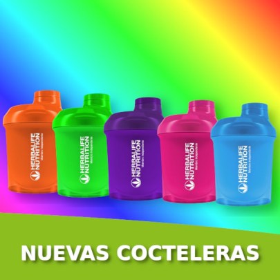 Cocteleras mini Neón