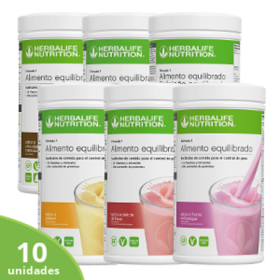 10 Fórmula 1 de Herbalife