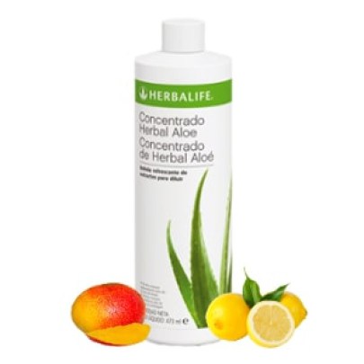 Aloe Herbalife bebida herbal