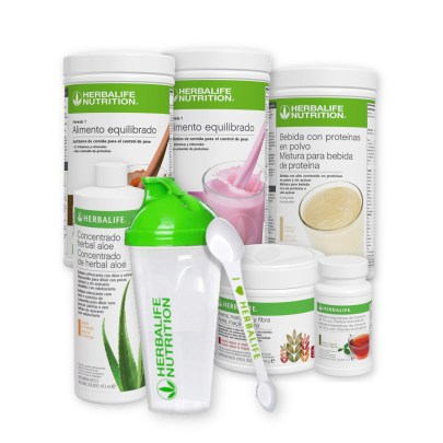 2 F1 | Bebida de Proteína | Té | Aloe vera | Avena + Accesorios