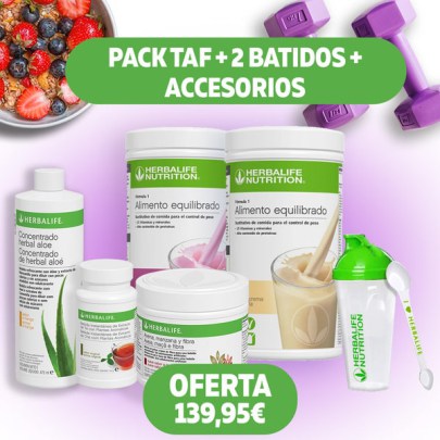 2 F1 | Té | Aloe vera | Avena + Accesorios