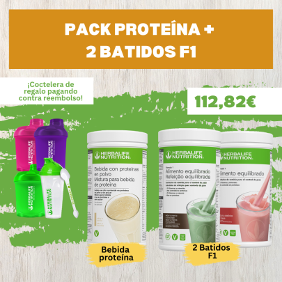 2 Fórmula 1 | Bebida de proteína